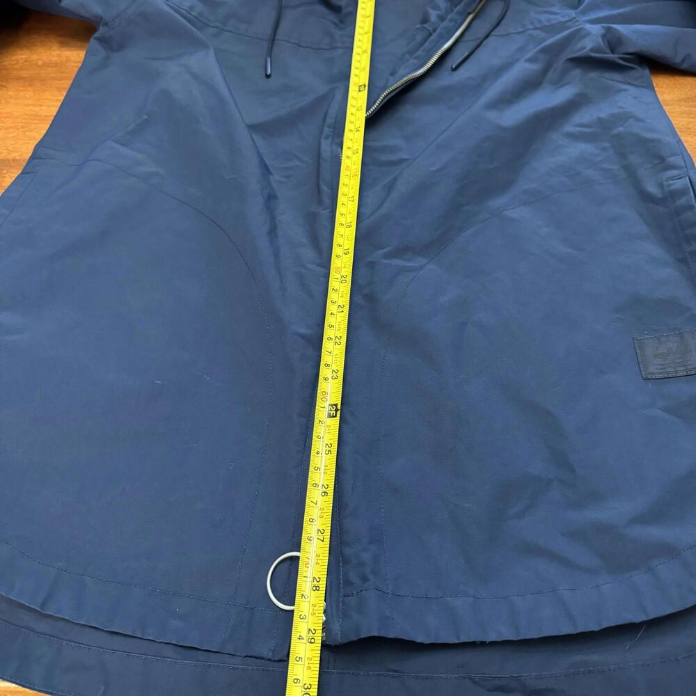 HERSCHEL MEN’S ZIP FRONT LIGHT WEIGHT WINDBREAKER JACKET, NAVY LARGE - Picture 8 of 8
